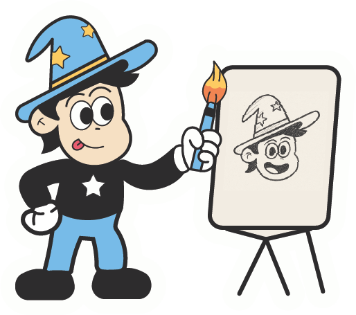 Ilustración de pintura